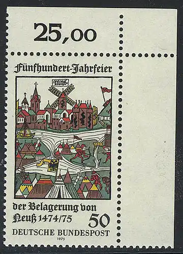 843 Belagerung Neuss ** Ecke o.r.