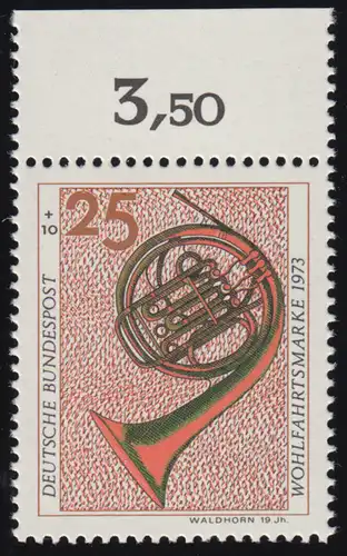 782 Instruments de musique de bien-être 25+10 Pf Waldhorn ** Oberrand