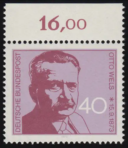 780 Otto Wels ** Oberrand