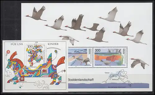 1834-1894 Bund-Jahrgang 1996 kpl. Ecken oben links ** postfrisch