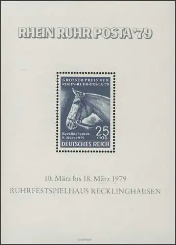 Pression spéciale FAKSIMILE RHEIN-RUHR-POSTA Recklinghausen 1979