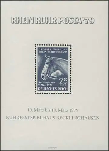 Sonderdruck FAKSIMILE RHEIN-RUHR-POSTA Recklinghausen 1979