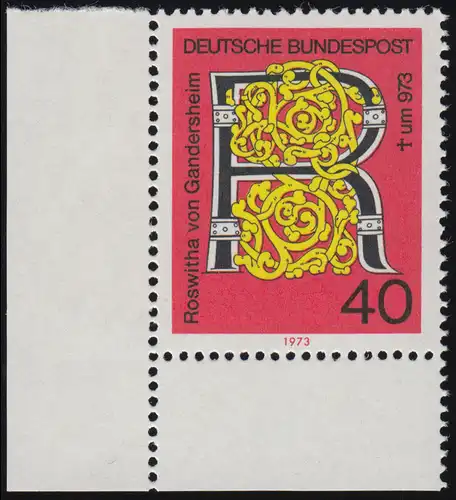 770 Roswitha de Gandersheim ** Coin et l.