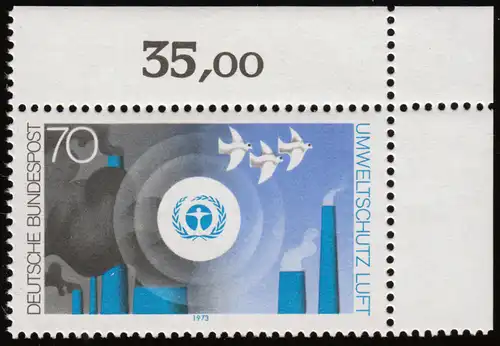 777 Protection de l'environnement 70 P Pp Purification de la air ** Coin o.r.