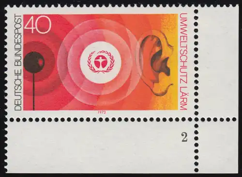 776 Environnement 40 Pf Lutte contre le bruit ** FN2