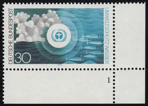 775 Environnement 30 Pf Budget de l'eau ** FN1