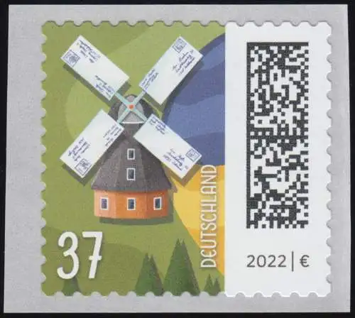 3712 Pellet-mâteau 37 cents sk de 5000er avec numéro UNGERADER **