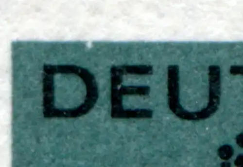 424II Bonn Rathaus mit PLF II Kerbe im Oberrand über DE von DEUTSCHE, Feld 29, O