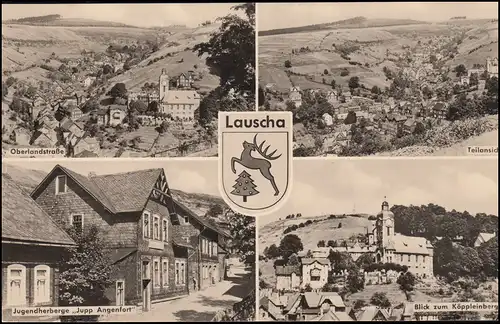 Landpost Limbach sur NOUVEAUHAUS LE RENNWEG SSt 10.9.1963 sur AK Lauscha