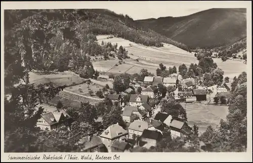 Landpost Rohrbach sur SEIFENDORF SSt Wandern 30.5.1956 sur AK approprié