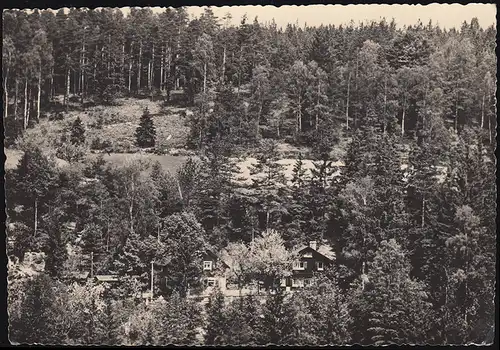 Landpost Kleingießhübel (Kreis Pirna), BAD SCHANDAU 27.8.1960, AK Johann Kilian