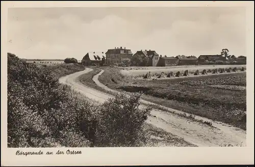Landpost Börgerende-Retchwich 2 sur ROSTOCK 2 - 8.9.1959 sur AK approprié