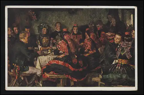 "Sauce de mariage" C. Bantzer Hessische Trachten Nr. 289, chèvre 21.8.140