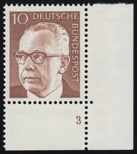 636 Gustav Hinemann 10 Pf ** FN3