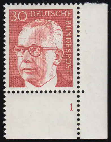 638 Gustav Hinemann 30 Pf ** FN1