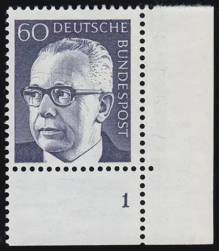 690 Gustav Hinemann 60 Pf ** FN1