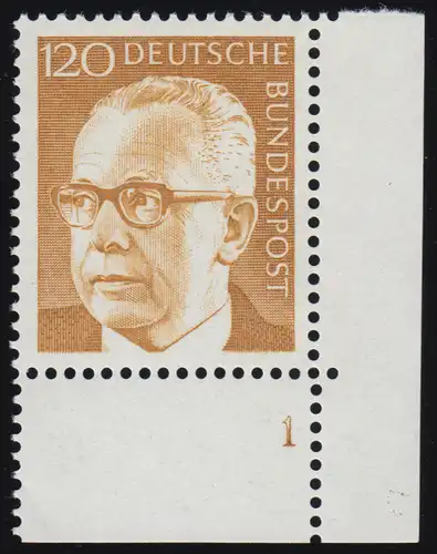 691 Gustav Hinemann 120 Pf ** FN1