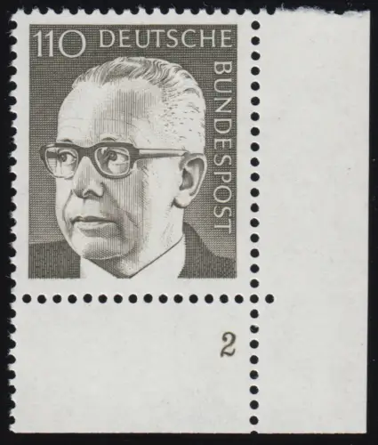 727 Gustav Heinemann 110 Pf ** FN2