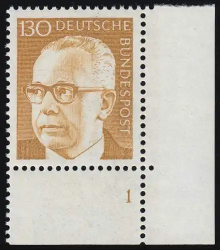 728 Gustav Hinemann 130 Pf ** FN1