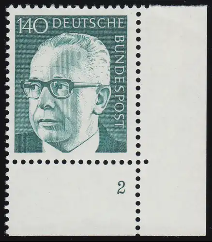 729 Gustav Hinemann 140 Pf ** FN2