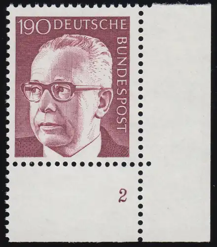 732 Gustav Hinemann 190 Pf ** FN2