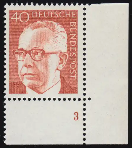 639 Gustav Hinemann 40 Pf ** FN3