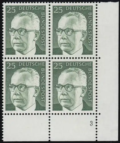 689 Gustav Hinemann 25 Pf ** Vbl FN3