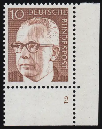 636 Gustav Hinemann 10 Pf ** FN2