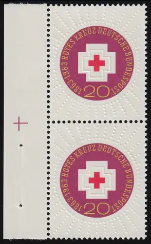 400 Rotes Kreuz ** Passerkreuz, Paar, links 0 Löcher