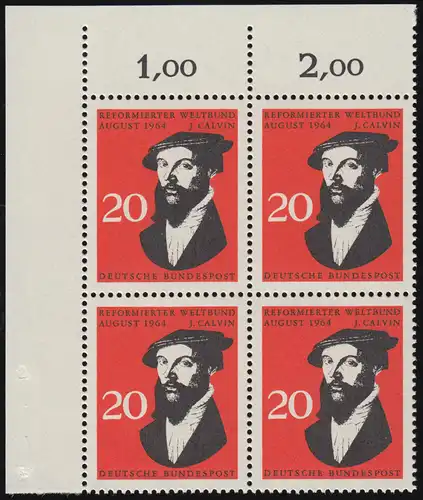 439 Société mondiale réformée Calvin ** Eck-Vbl o.l. Contour 0-8