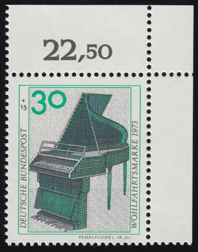 783 Instruments de musique de bien-être 30+15 Pales de pédale ** coin o.r.