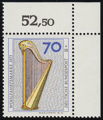 785 Instruments de musique de bien-être 70+35 Pf Pointes de pédale ** coin o.r.