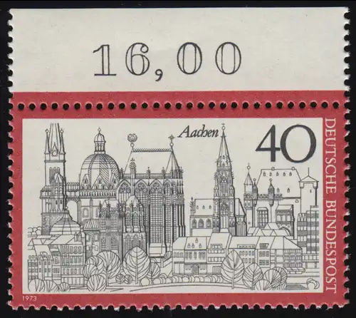 788 Tourisme 40 Pf Aix la Chapelle