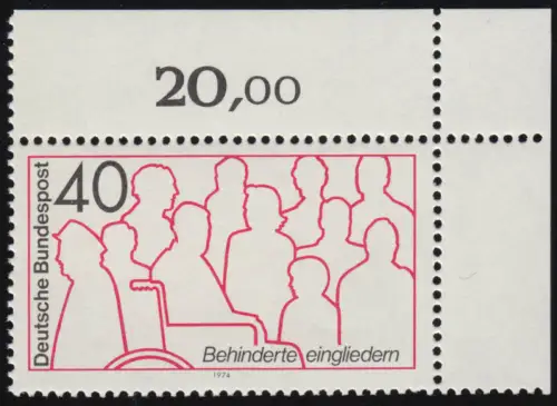 796 Rehabilitation Behinderter ** Ecke o.r.