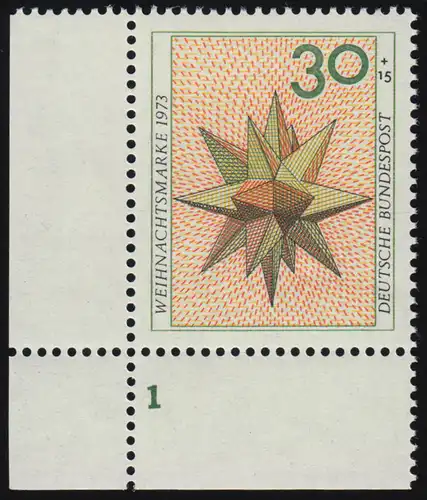 790 Noël 30+15 Pf ** FN1