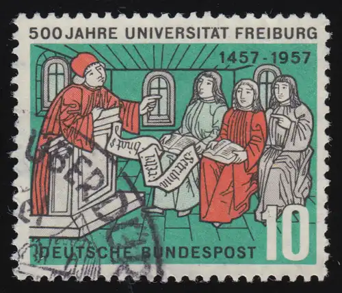 256 Universität mit PLF roter Student mit gebrochener Brustlinie, Feld 30, O