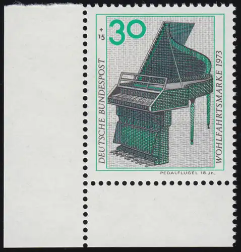 783 Instruments de musique de bien-être 30+15 Pales de pédale ** coin et l.