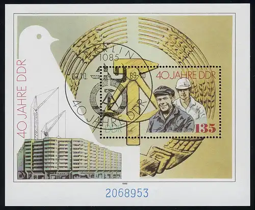 Bloc 100 40 ans RDA 1989, ESSt Berlin