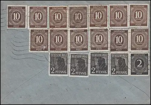 Réforme monétaire Lettre de Kath. Dekanatatumulm 23.6.48 à Bonn