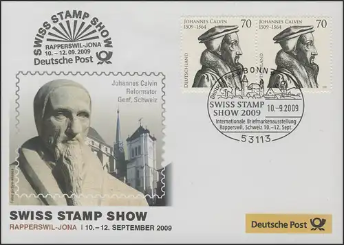 Document d'exposition no 143 SWISS STAMP SHOW 2009