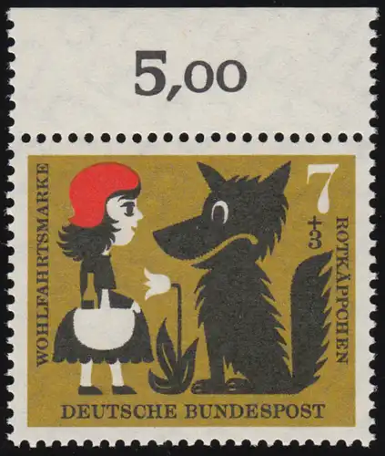 340 Wund Grimm 7+3 Pf Capoulet rouge ** Haut 7 trous