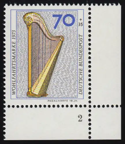 785 Instruments de musique de bien-être 70+35 Pf Pointes de pédale ** FN2