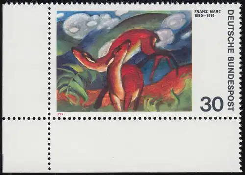 798 Expressionnisme 30 Pf ** Coin et l.