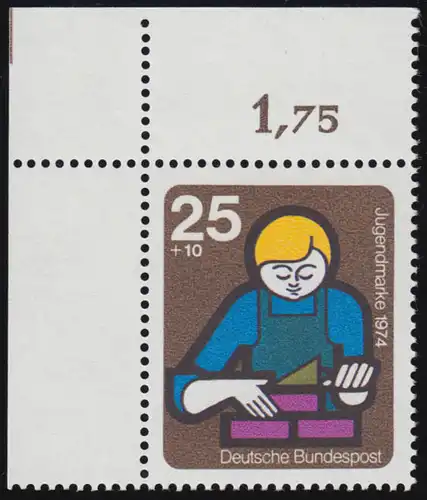 800 Jugendarbeit 25+10 Pf baut auf ** Ecke o.l.