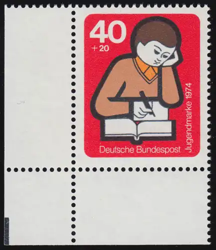 802 Le travail des jeunes 40+20 Pf apprend ** Coin et l.