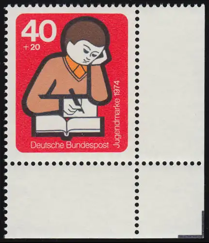 802 Jugendarbeit 40+20 Pf lernt ** Ecke u.r.