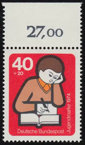 802 Travail des jeunes 40+20 Pf apprend ** Oberrand