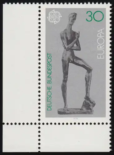 804 Europe 30 Sculptures Pf ** Coin et l.