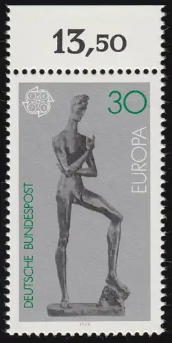 804 Europa 30 Pf Skulpturen ** Oberrand