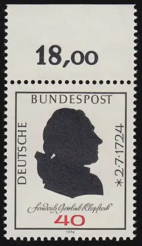 809 Friedrich Gottlieb Klopstock ** Oberrand